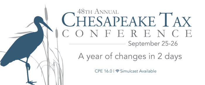 48th Annual Chesapeake Tax Conference