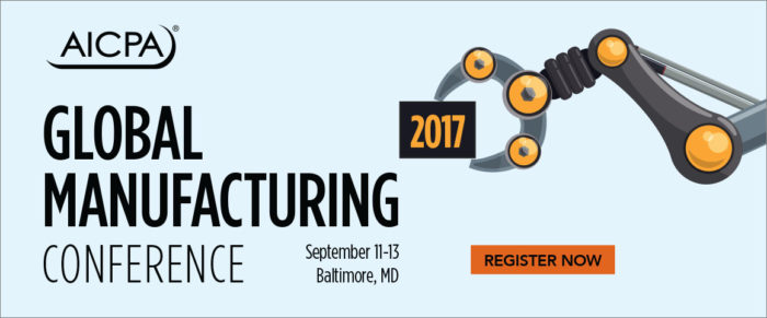 AICPA Global Manufacturing Conference